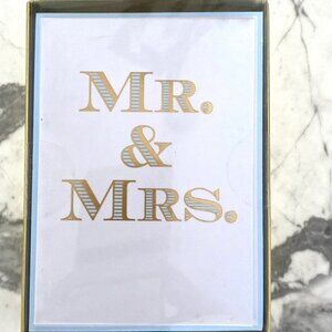 Mr & Mrs Graphique 16 Cards & Envelopes